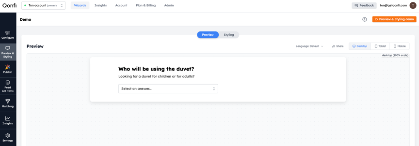 dropdown