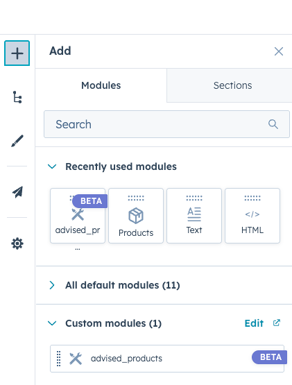 Documentation_HubSpotAdvice_CustomModule