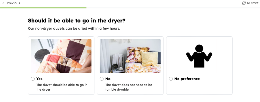 no-preference answer