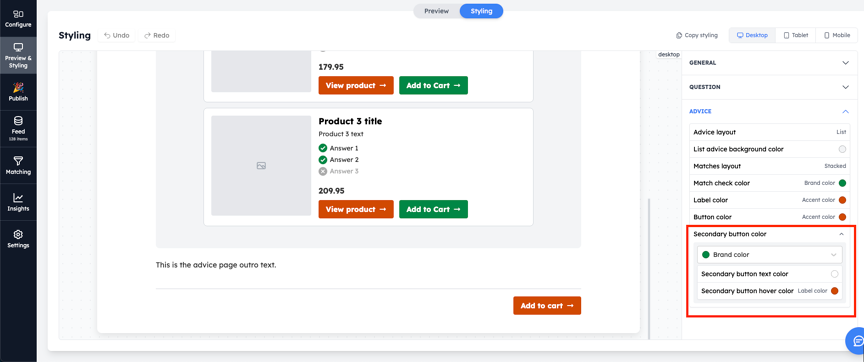 Documentation_SecondaryResult_Styling