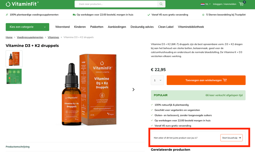 Vitaminfit_product_check_Qonfi_guided_selling