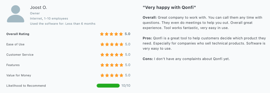 Qonfi review sycommerce