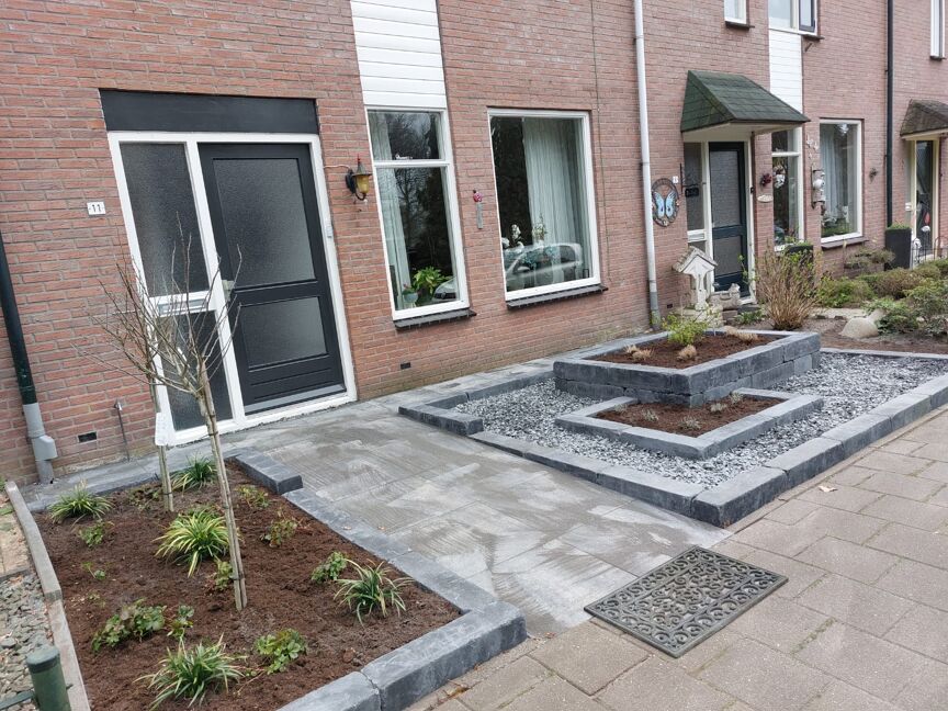 Kleine voortuin Sibculo