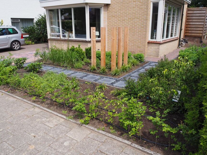 Voorzijde tuin